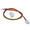 Cable con Conector 3 Pines JST XH2.54 Macho y Hembra de 20cm