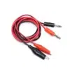 Cable de Prueba Conector Banana a Pinza Cocodrilo 4mm Multimetro Osciloscopio 2
