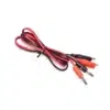 Cable de Prueba Conector Banana a Pinza Cocodrilo 4mm Multimetro Osciloscopio 4