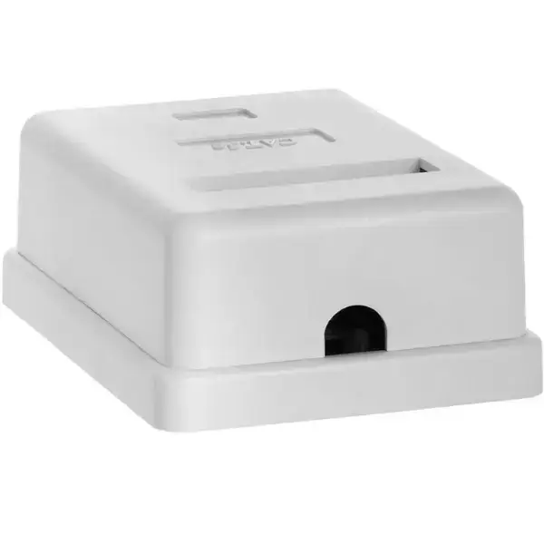 Caja de Red Sobreponer Cat5e (1 Puerto) RJ45 MechatronicStore Caja de Red Sobreponer Cat5e (1 Puerto) RJ45 - Imagen 2