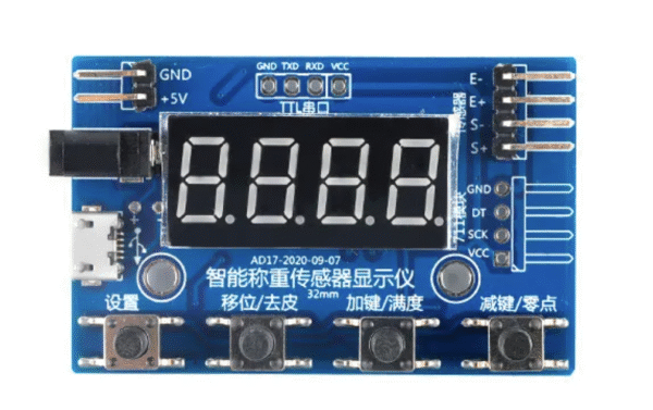 hx711 con display