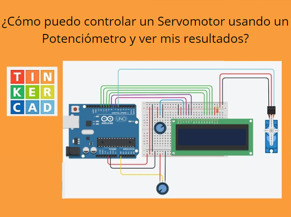 Control de Servomotor con Potenciómetro y Display OLED 128x32 en Arduino | MechatronicStore