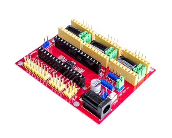 Shield V4 impresora 3D / CNC Driver A4988 para Arduino nano
