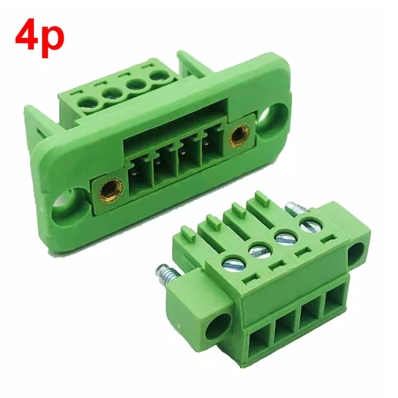 Conector Enchufable de Bloque de Terminales JM15EDGKM 3,81 mm (4)