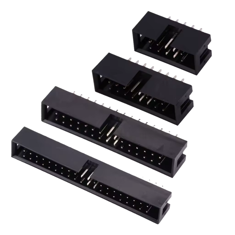 Conector IDC Macho para Cable Plano 2,54 mm Compatible con Cabezal DC3 MechatronicStore Conector IDC Macho para Cable Plano 2,54 mm Compatible con Cabezal DC3