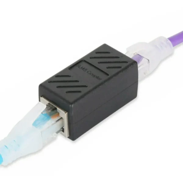Conector de Unión RJ45 Cat5 – Compatible con Cat5e/Cat6/Cat7 - Imagen 2