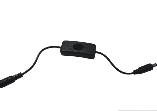 Conector hembra Macho con Interruptor