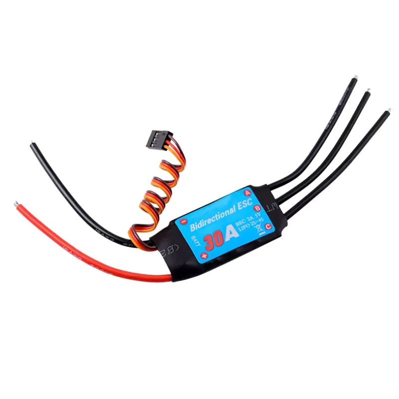 Controlador ESC ZMR Bidireccional 30A MechatronicStore Controlador ESC ZMR Bidireccional 30A