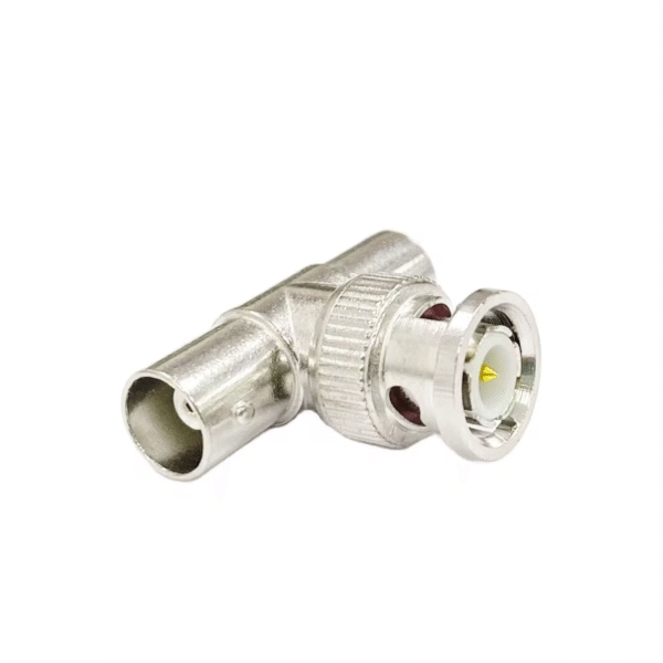 CONECTOR T BNC 1 MACHO Y 2 HEMBRAS