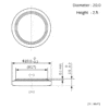 Pila CR2025 3V - Imagen 4