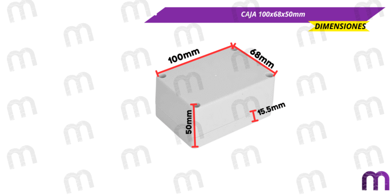 Caja Plastica para proyectos