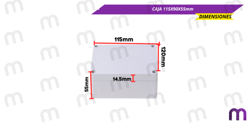 Caja Plastica para proyectos