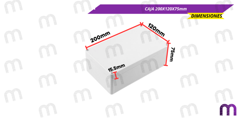 Caja Plastica para proyectos