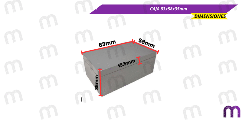 Caja Plastica para proyectos