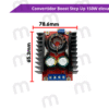 Convertidor Boost Step Up 150W elevador de voltaje - Imagen 5
