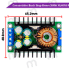Convertidor Buck Step-Down 300W XL4016 Regulador De Voltaje - Imagen 4