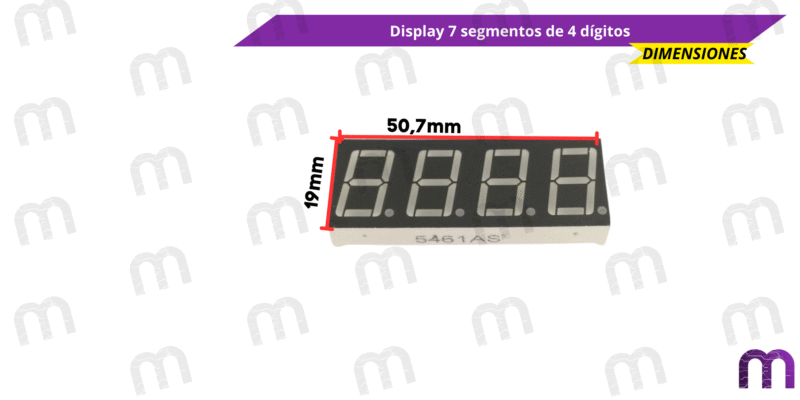 Display 7 segmentos Display 7 segmentos de 4 dígitos