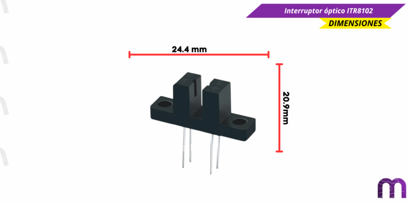 Interruptor óptico Interruptor óptico ITR8102
