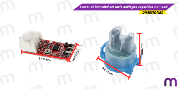 Kit Sensor detección de turbidez del agua 3.3-5V - Imagen 4
