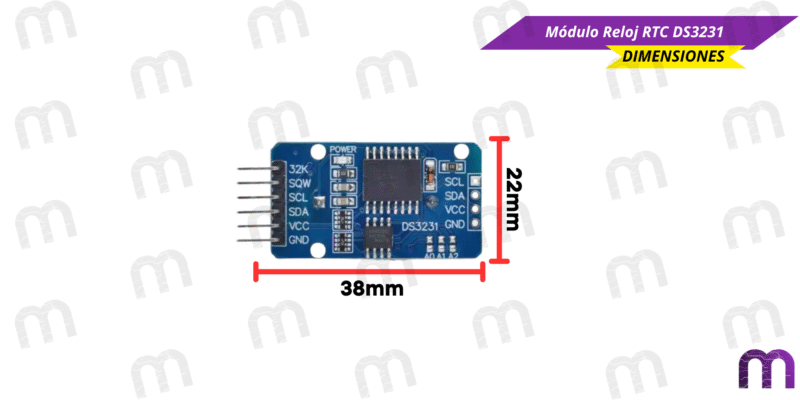 Módulo Reloj RTC DS3231