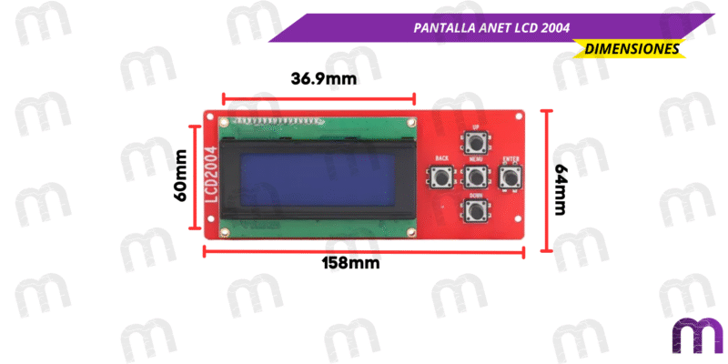 PANTALLA ANET LCD 2004