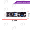 Seguidor IR de linea Tracker TCRT5000 regulador - Imagen 6