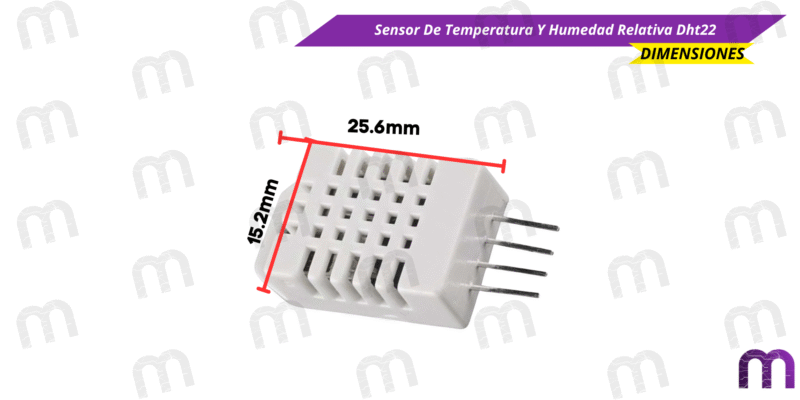 DHT22 Sensor De Temperatura Y Humedad Relativa Dht22