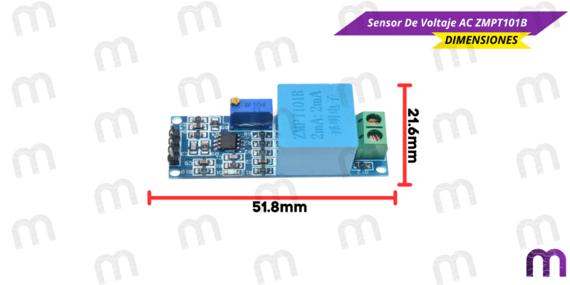 Sensor de voltaje Sensor De Voltaje AC ZMPT101B