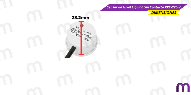 Sensor de Nivel Líquido Sin Contacto XKC-Y25-V