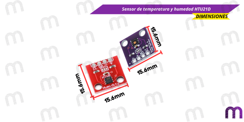 Sensor de temperatura y humedad HTU21D
