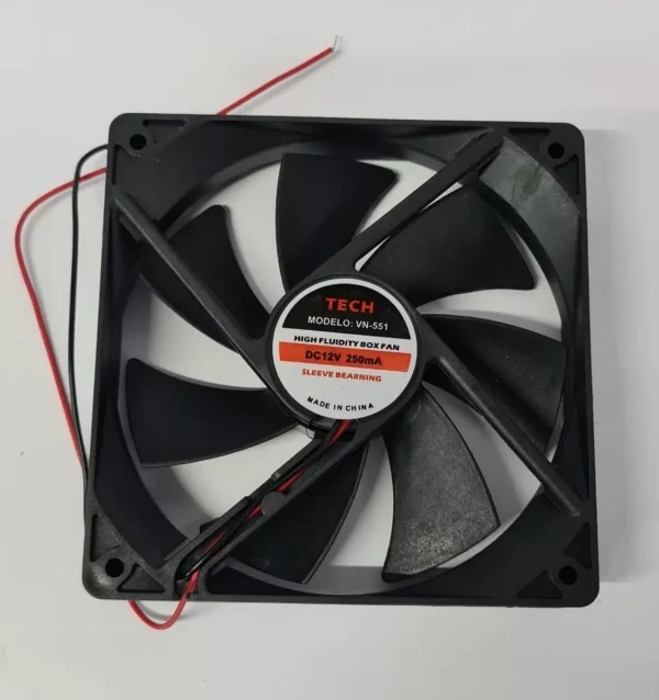 VENTILADOR 12VDC 12 X 12 X 2.5 CM