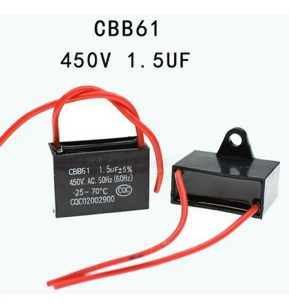 Condensador De Arranque CBB61 1.5uF 450V MechatronicStore Condensador De Arranque CBB61 1.5uF 450V - Imagen 3