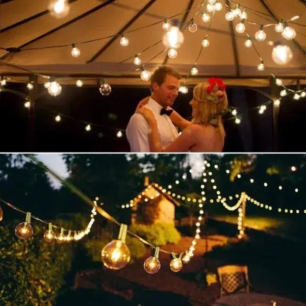 luces vintage calidas