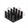 Disipador De Calor De Aluminio Negro 14x14x8mm - Imagen 2