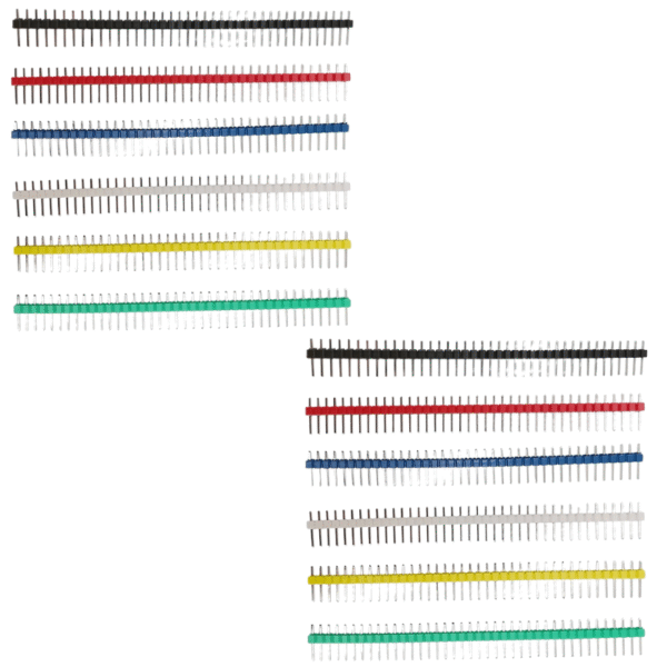 fila pin header colores