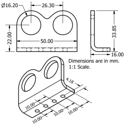 ultrasonico Soporte de sensor ultrasonico HC-SR04