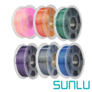 Filamento PLA+ Dual Silk SunLu Colores 1.75mm 1Kg MechatronicStore Filamento dual silk SunLu