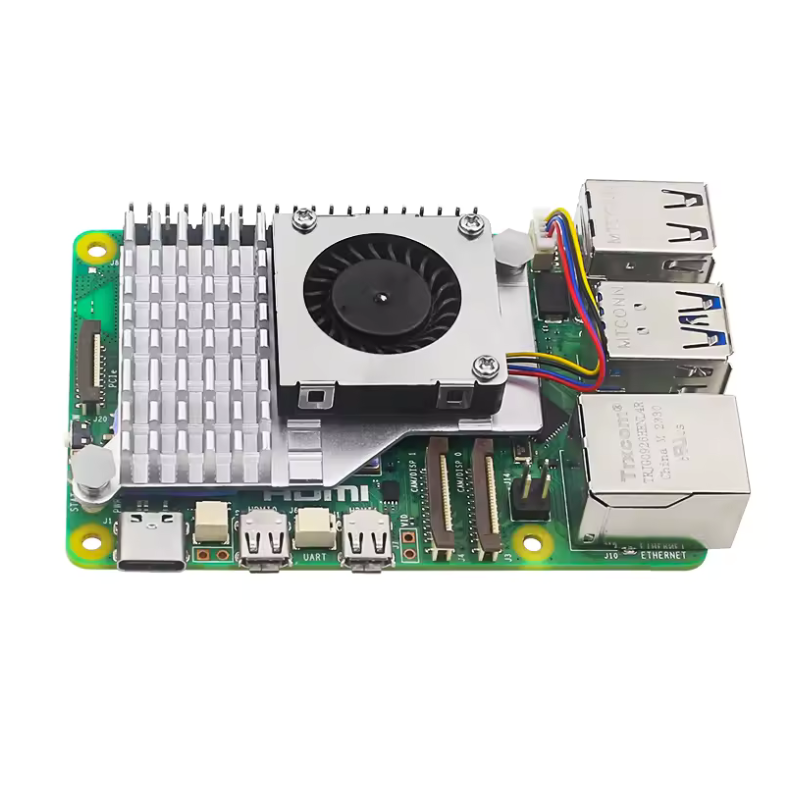 Disipador y Ventilador PWM de Alto Rendimiento para Raspberry Pi 5 (3)