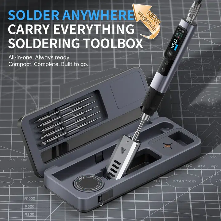 Soldador Inalámbrico FNIRSI HS-02