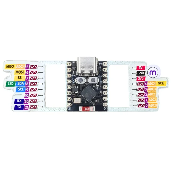 Placa de Desarrollo ESP32-C3 Super Mini MechatronicStore Placa de Desarrollo ESP32-C3 Super Mini - Imagen 4