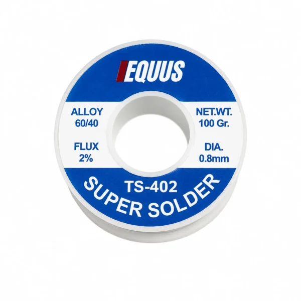 Estaño EQUUS TS-402 100/250gr 0.8mm