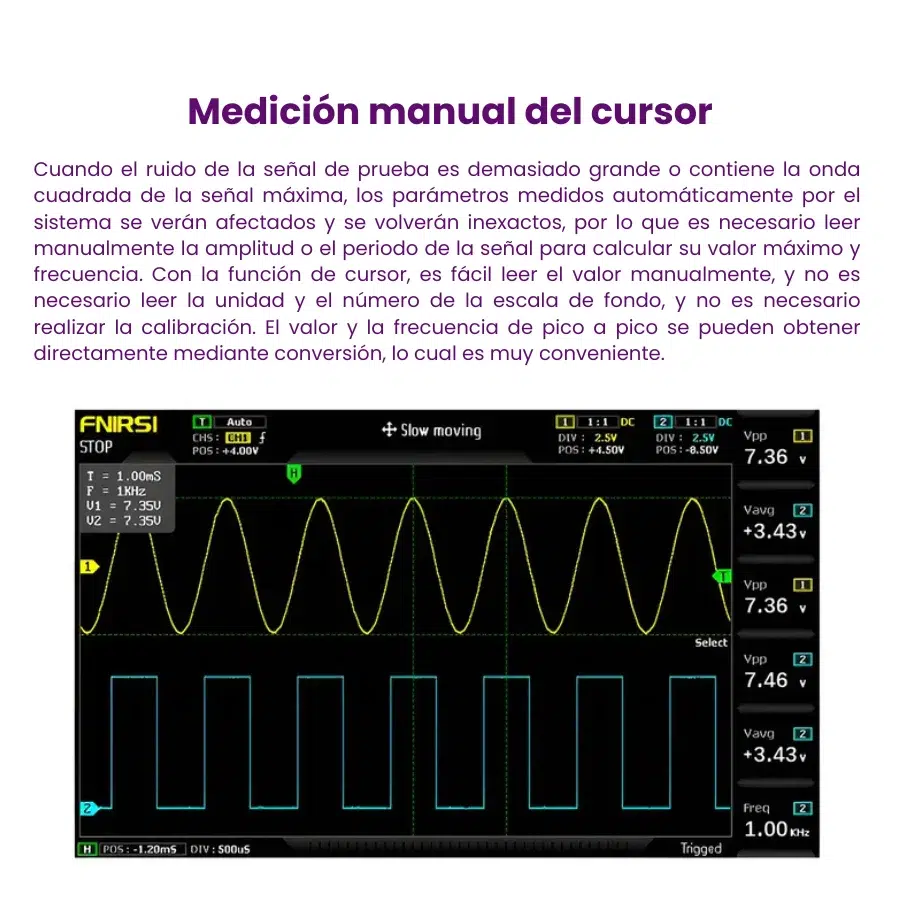 Osciloscopio Digital FNIRSI 1014D