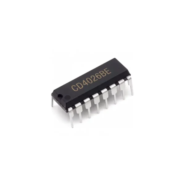 Contador Década CD4026BE Display 7 Segmentos