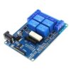 Módulo de relé de 4 canales y 5V, placa de extensión de shield