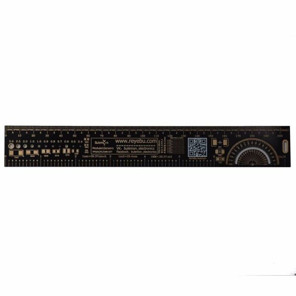 regla 20 cm electronicos