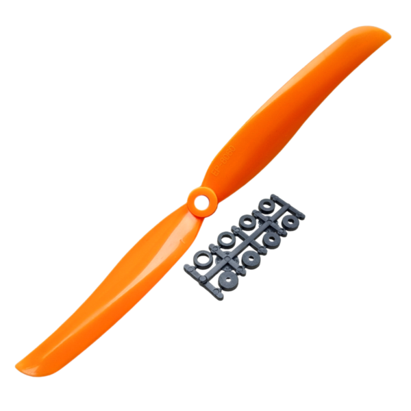 Hélice EP-8060 8x6 Naranja GWS 6mm