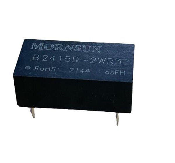 Fuente aislada 24V a 15V Mornsun convertidor DC/DC 1W