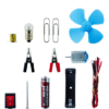kit 18 piezas escolar eléctrico