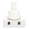 Interruptor pulsador blanco