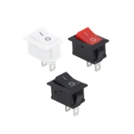 Interruptor tipo Rocker 2 posiciones MechatronicStore Interruptor tipo Rocker 2 posiciones